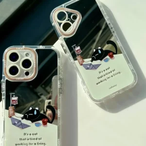 قاب آینه ای Sickness Cat